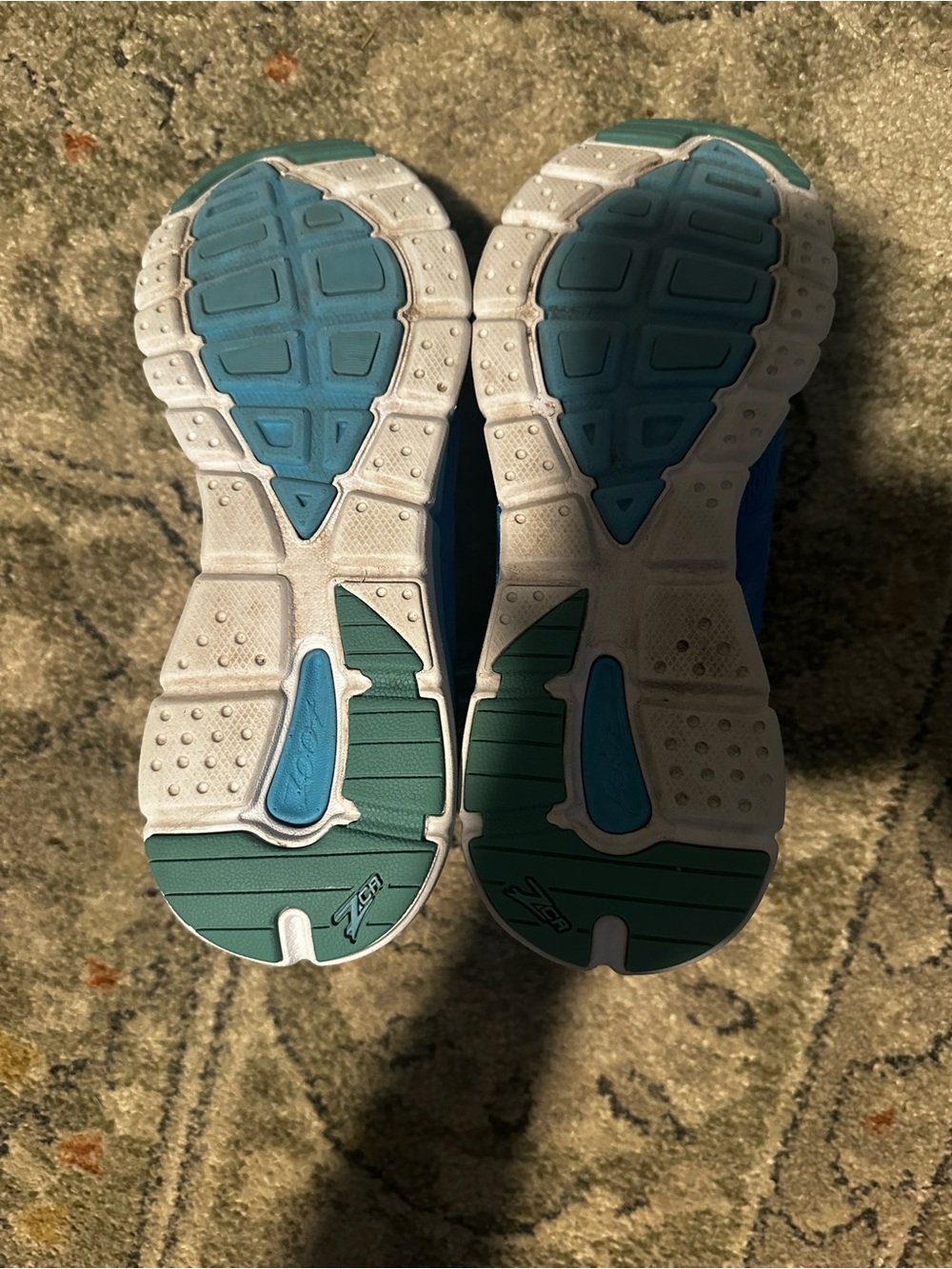 Lightweight Blue Women's Running Sneakers - Picture 4 of 4